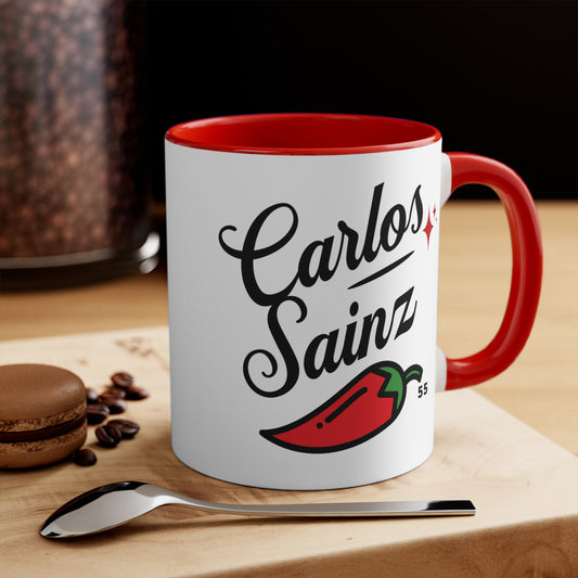 Carlos Sainz "Too Spicy" Red Mug 11oz