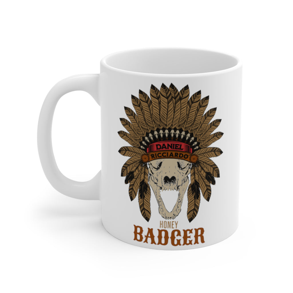 Daniel Ricciardo "Badger Spirit" 11oz Mug