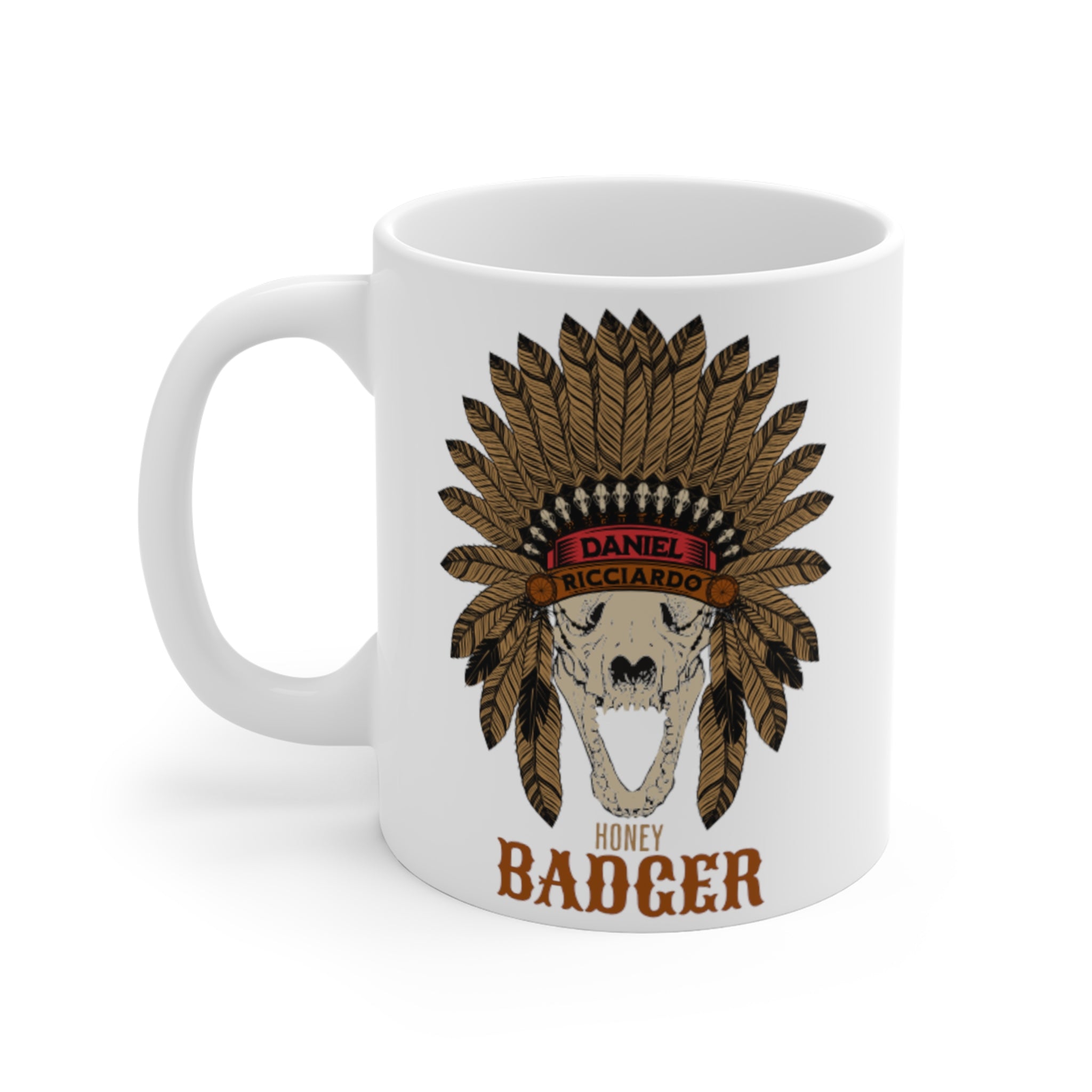 Daniel Ricciardo "Badger Spirit" 11oz Mug