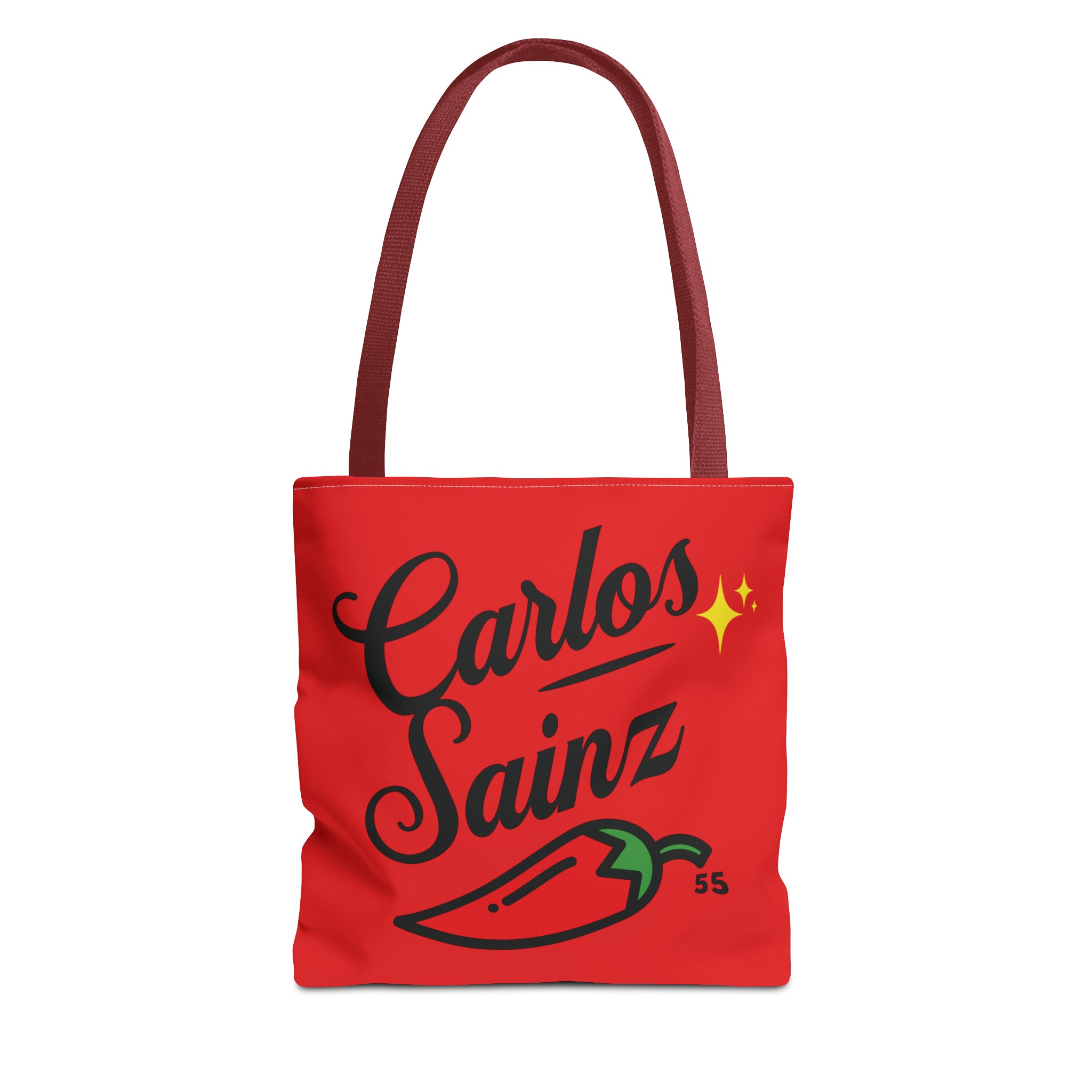 Carlos Sainz "Too Spicy" Tote Bag