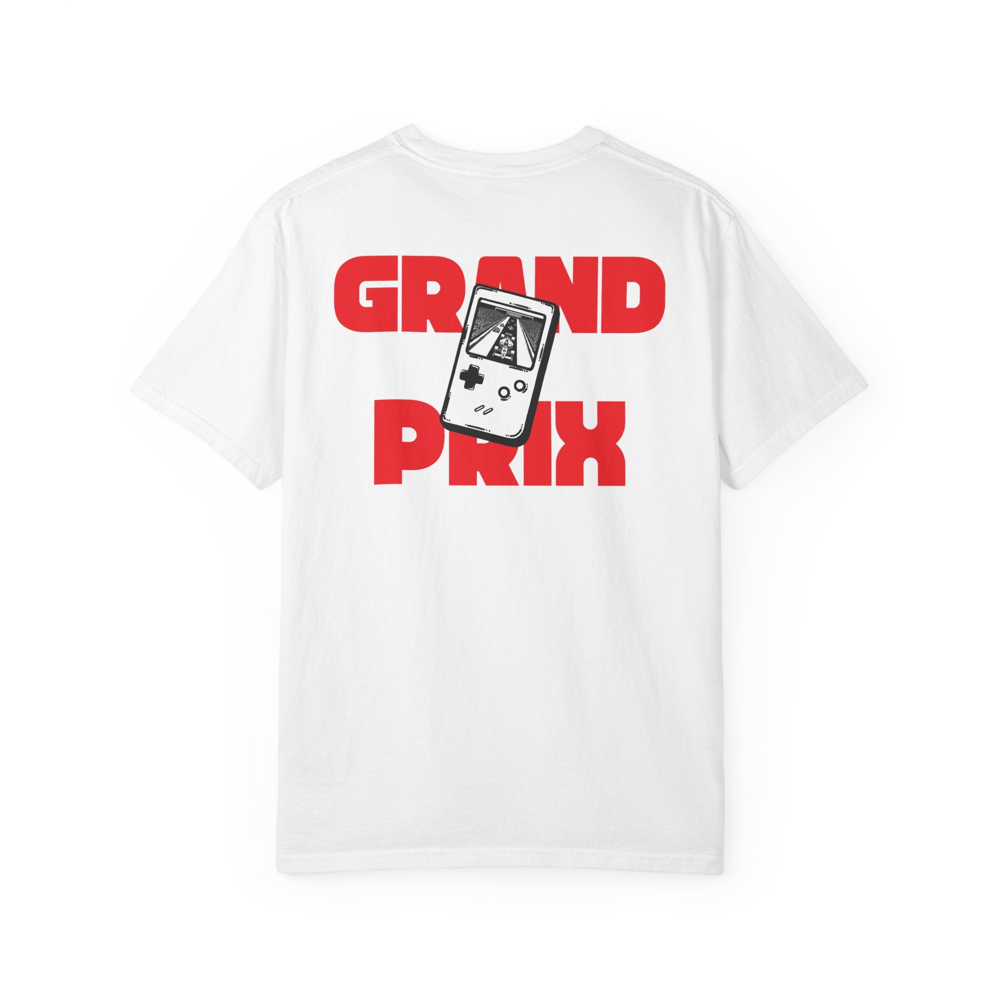 Grand Prix Arcade Racing Tee – Retro Gameboy-Inspired Graphic