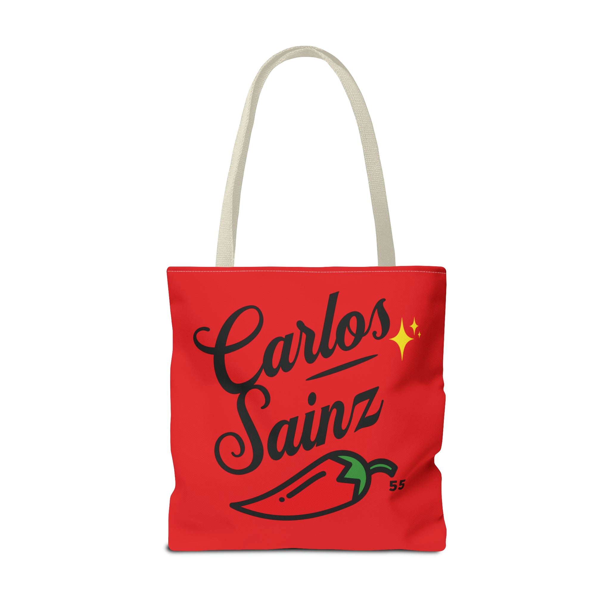 Carlos Sainz "Too Spicy" Tote Bag