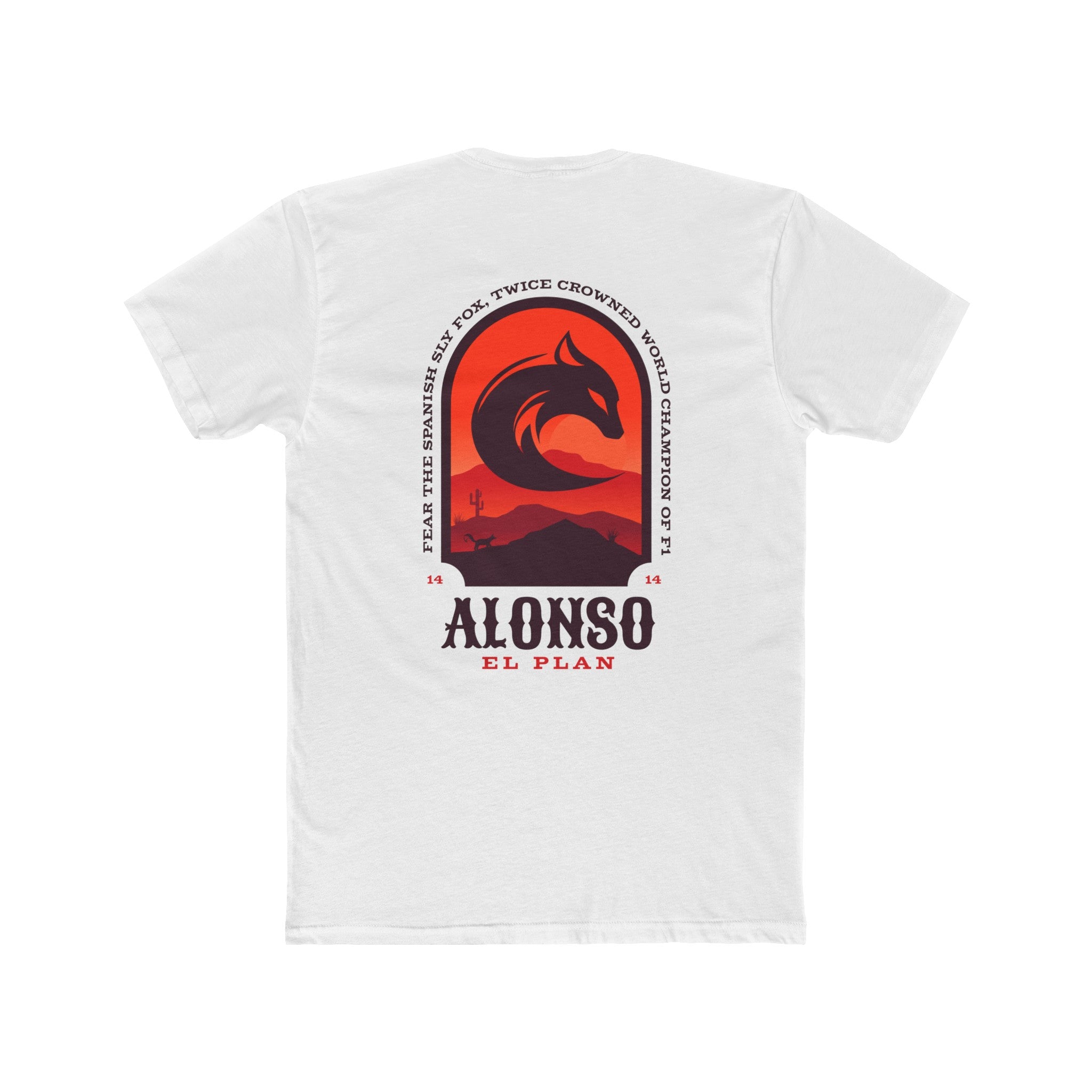 Fernando Alonso "Sunset Glory" Unisex Tee
