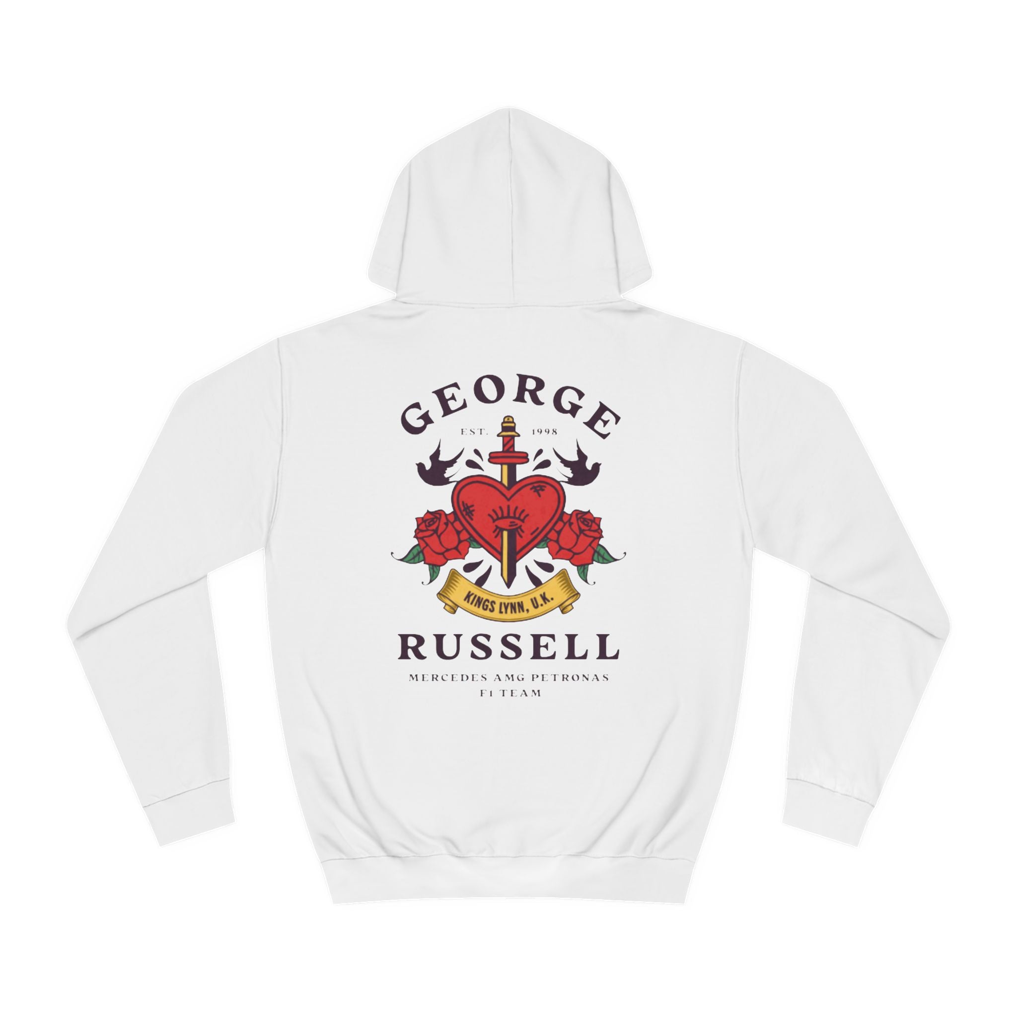 George Russell "Heartbreaker" Unisex College Hoodie