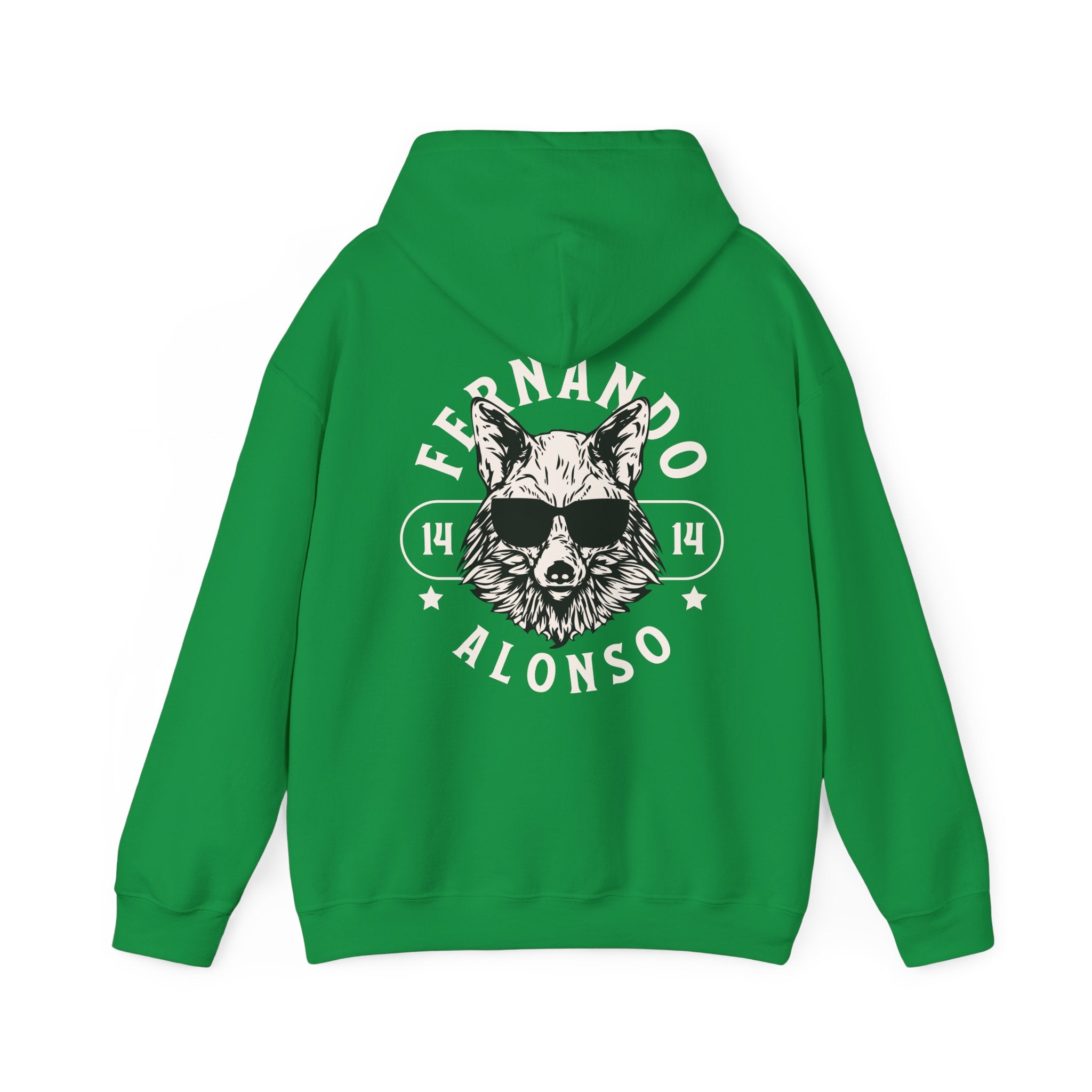 Fernando Alonso "Cool Fox" Unisex Hooded Sweatshirt