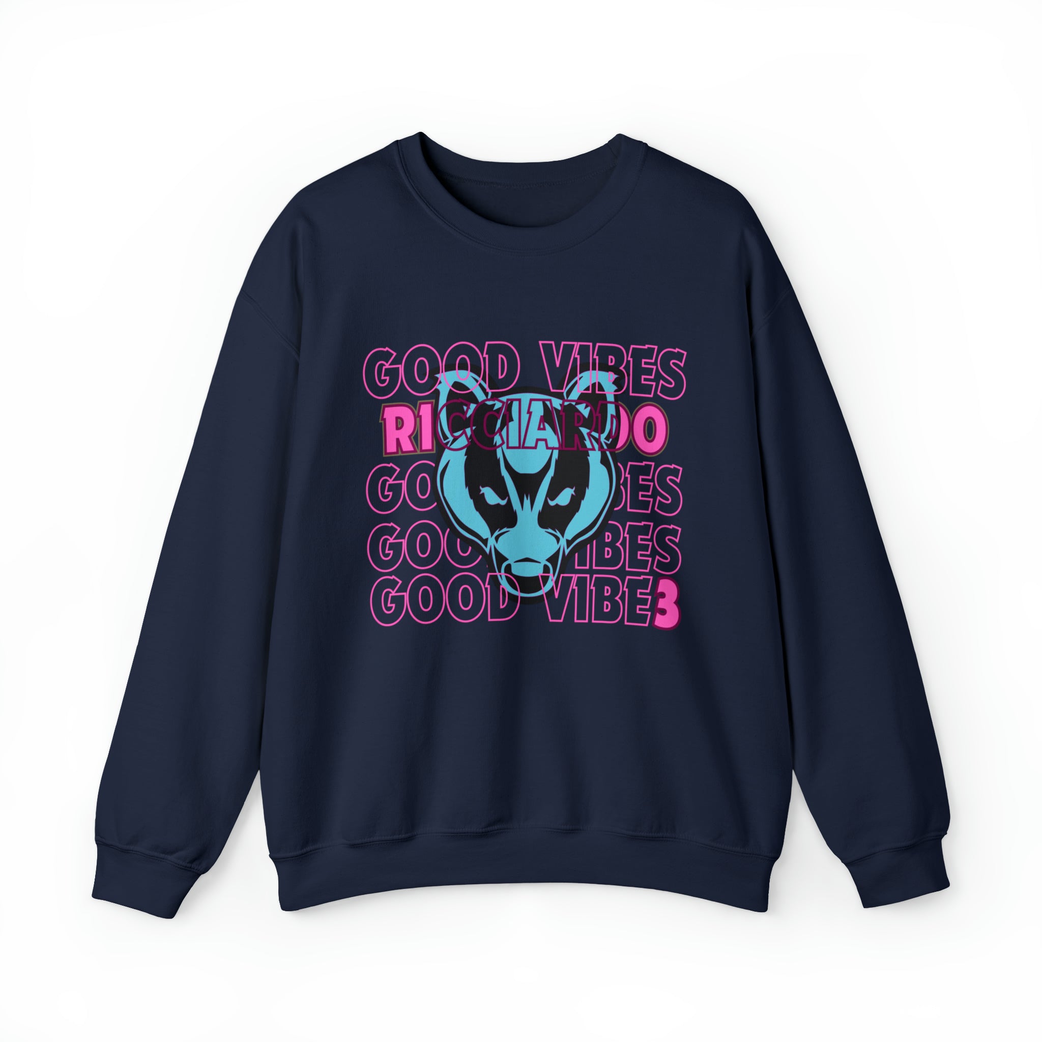 Daniel Ricciardo "Vibes" Unisex Crewneck Sweatshirt