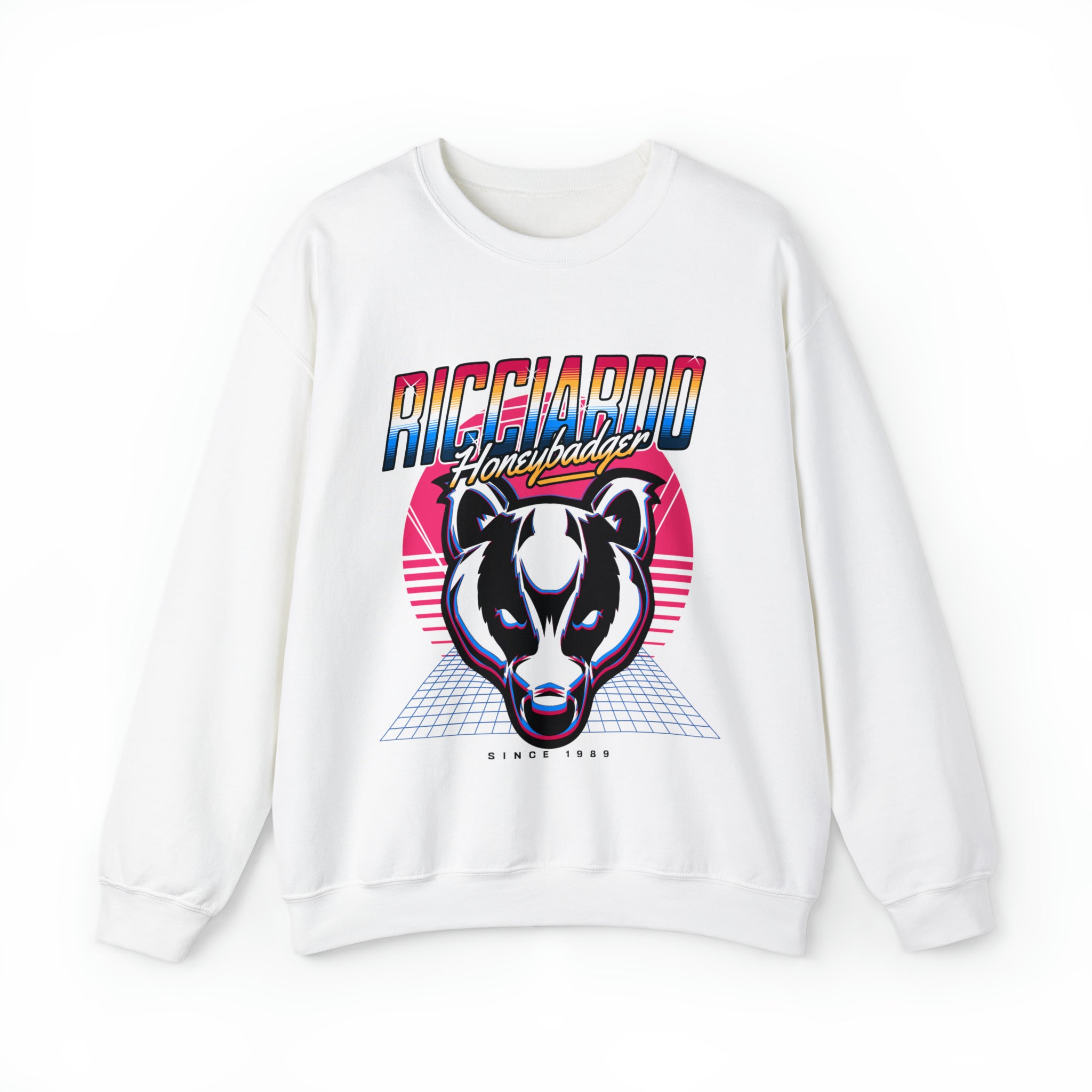 Daniel Ricciardo "Retro Badger" Unisex Crewneck Sweatshirt