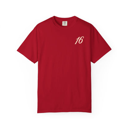 Charles Leclerc "Le Petite" Tee – Retro Patisserie Back Print with Cursive Script