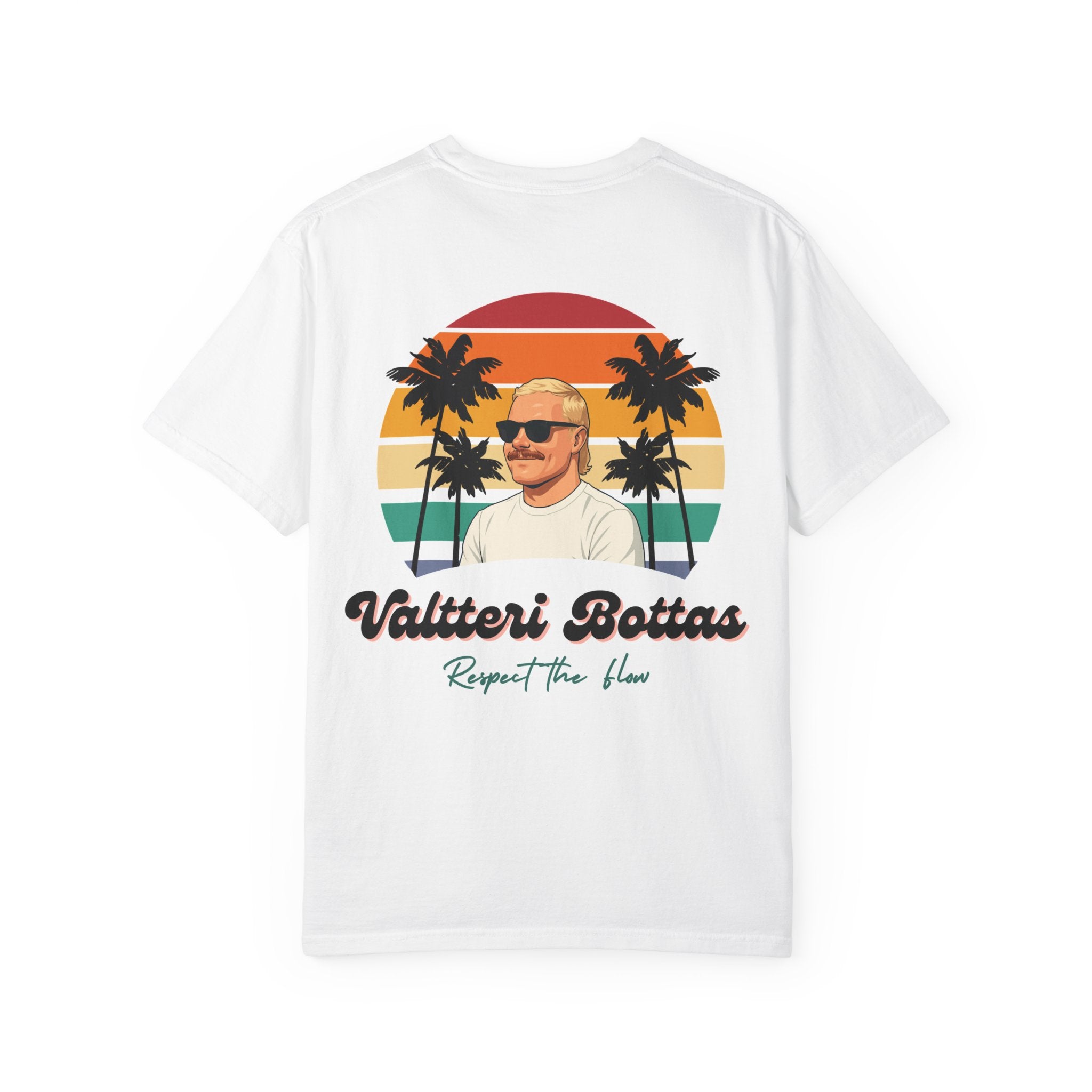 Valtteri Bottas "Respect the Flow" Tee – Tropical Tribute Graphic