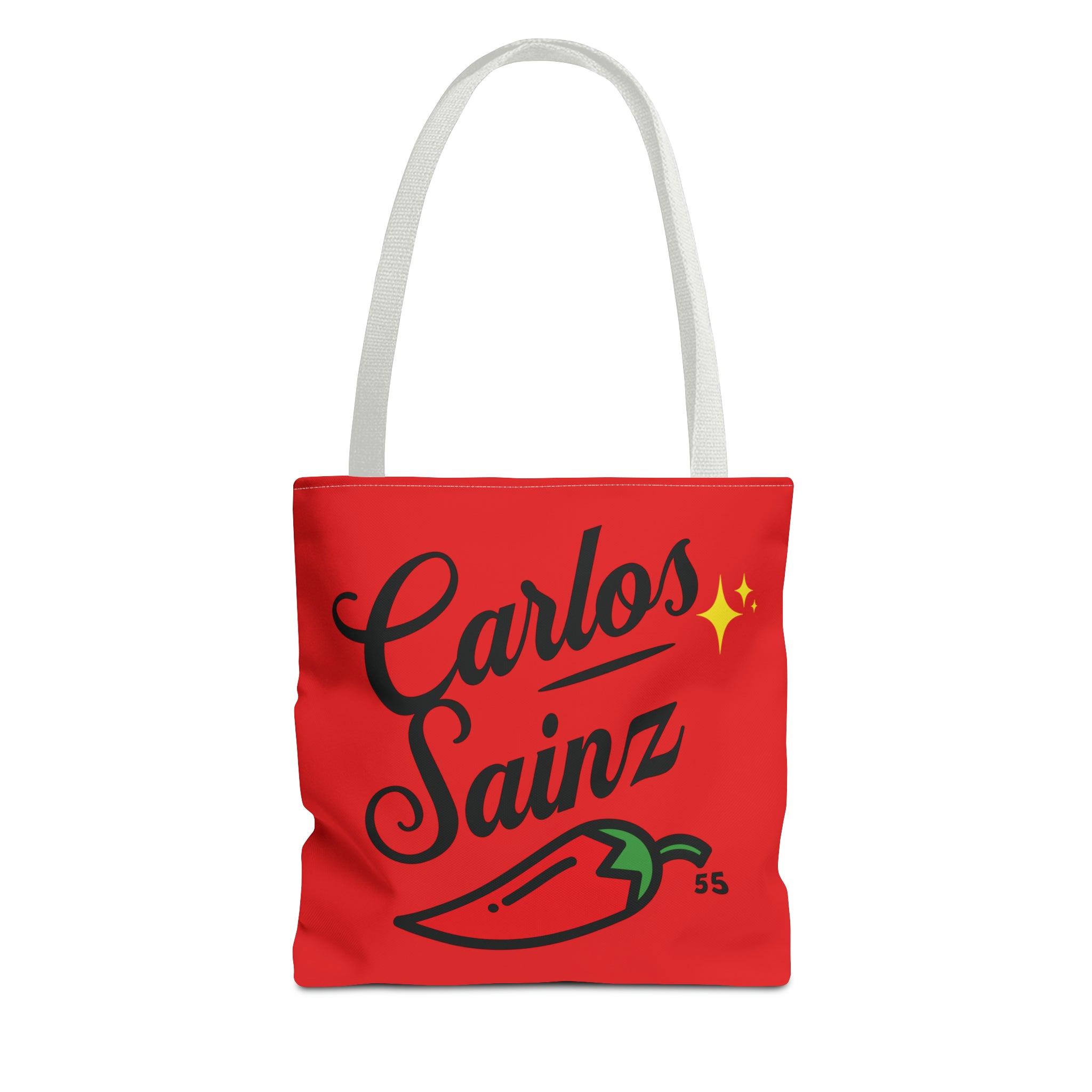Carlos Sainz "Too Spicy" Tote Bag