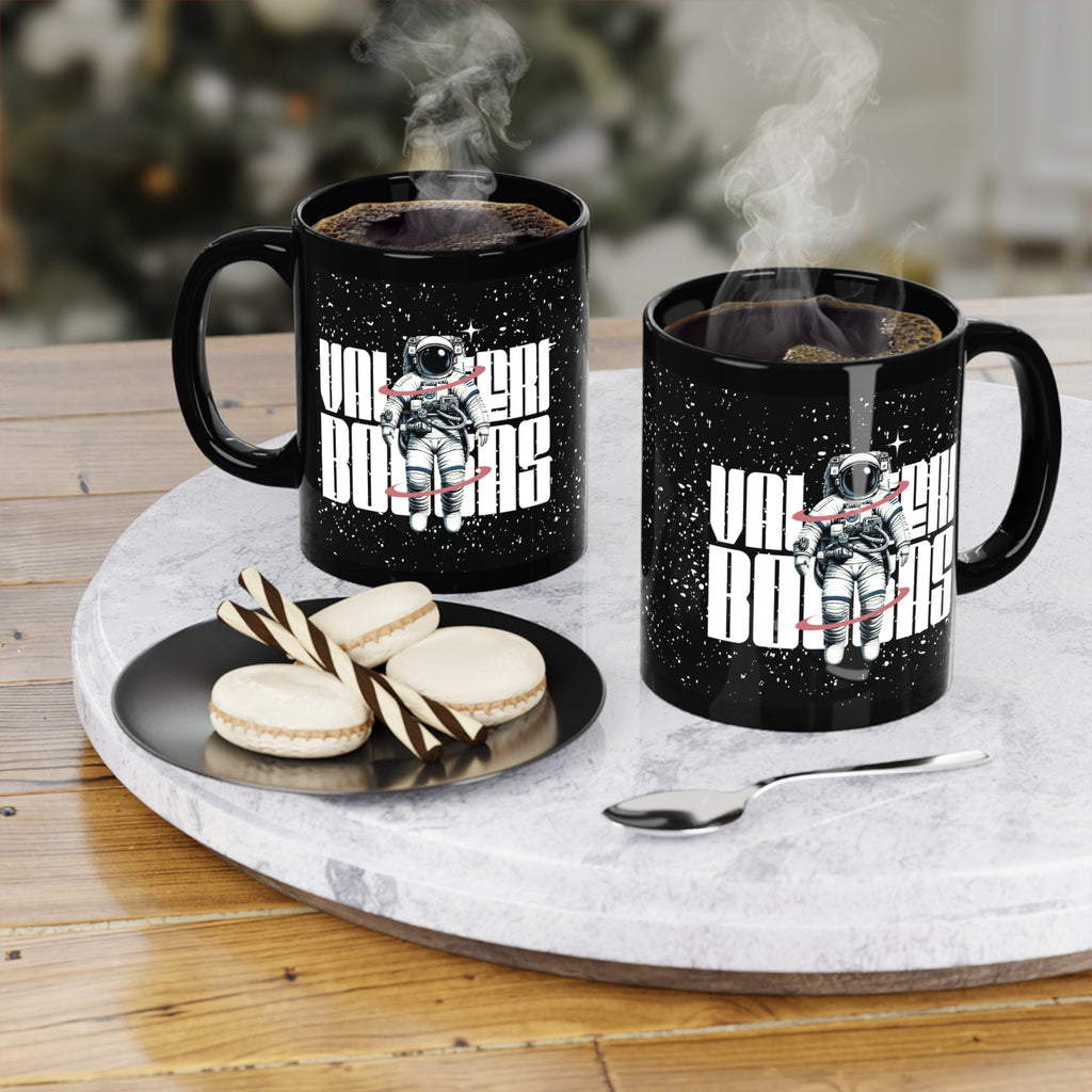 Valtteri Bottas "Space Walk" Black Coffee Mug – 11oz