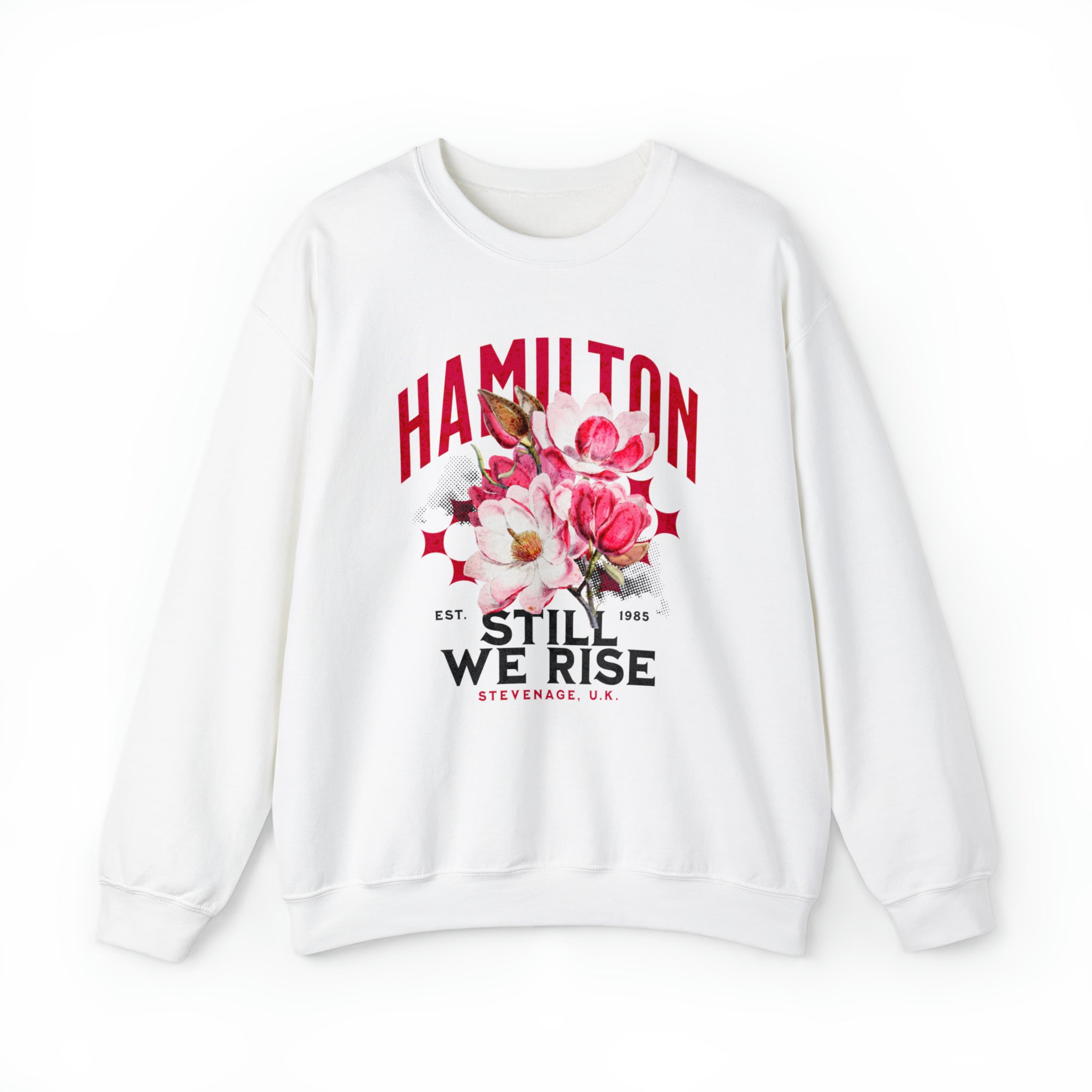 Lewis Hamilton "Floral" Unisex Crewneck Sweatshirt