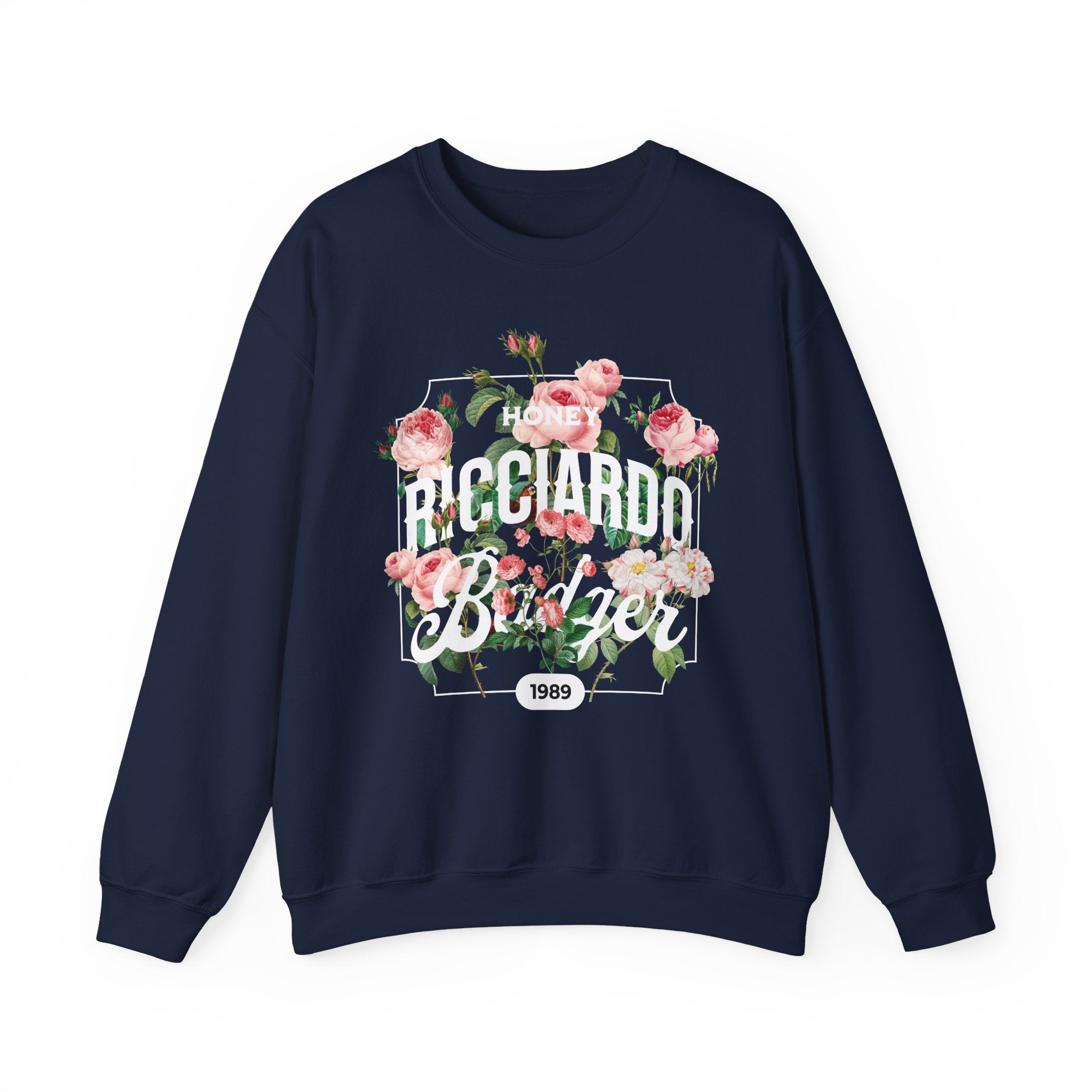 Daniel Ricciardo "Garden Tour" Unisex Crewneck Sweatshirt – Floral F1 Elegance