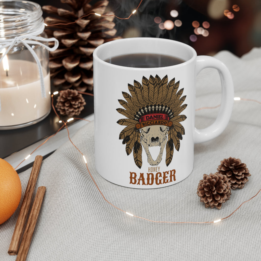 Daniel Ricciardo "Badger Spirit" 11oz Mug