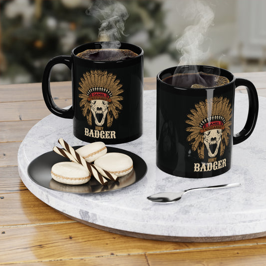 Daniel Ricciardo "Badger Spirit" Black Mug 11oz