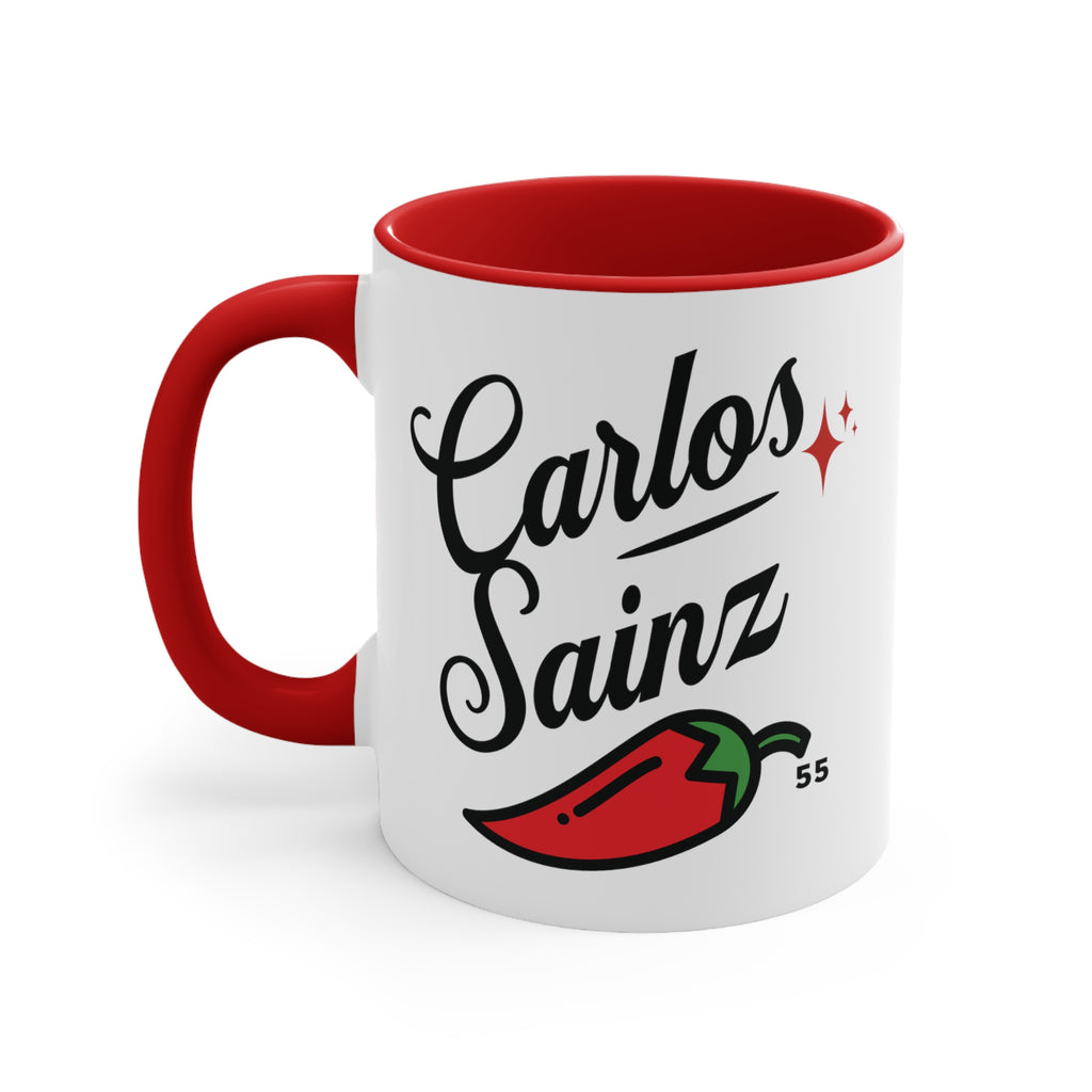 Carlos Sainz "Too Spicy" Red Mug 11oz
