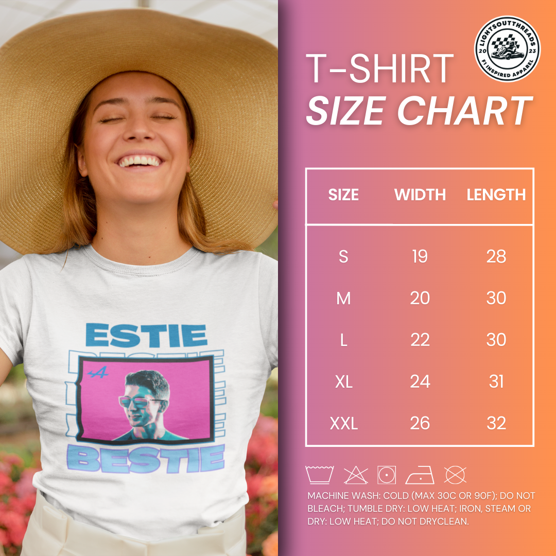 Esteban Ocon "Estie Bestie" Unisex Softstyle T-Shirt