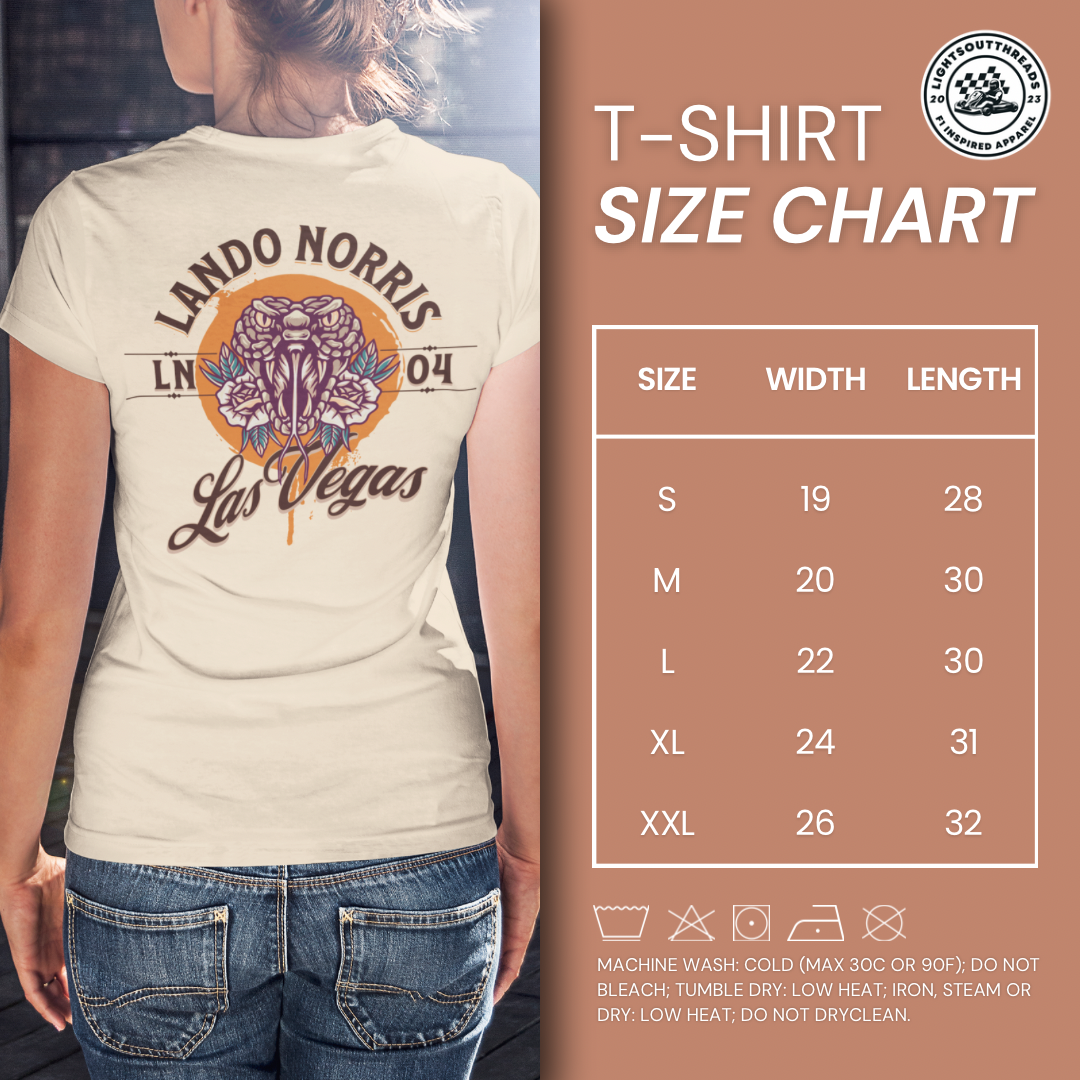 Lando Norris "Venomous Vegas Special" Unisex Tee
