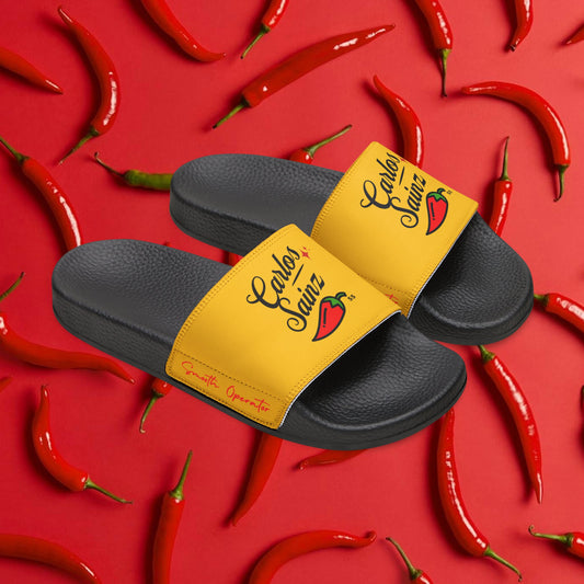 Carlos Sainz "Extra Spicy" Men's Slide Sandals