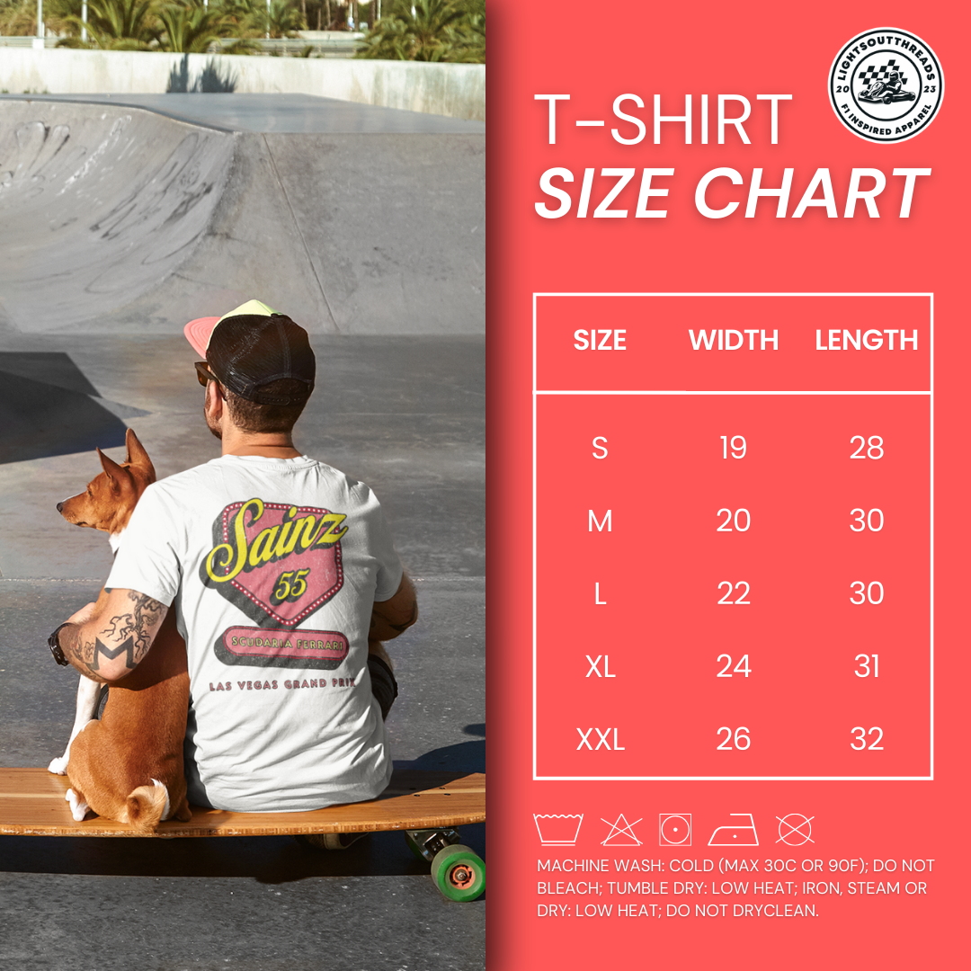 Carlos Sainz "Vegas Special" Unisex Crew Tee
