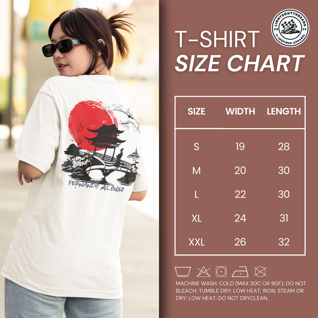 Fernando Alonso "Samurai Spirit" Unisex Crew Tee