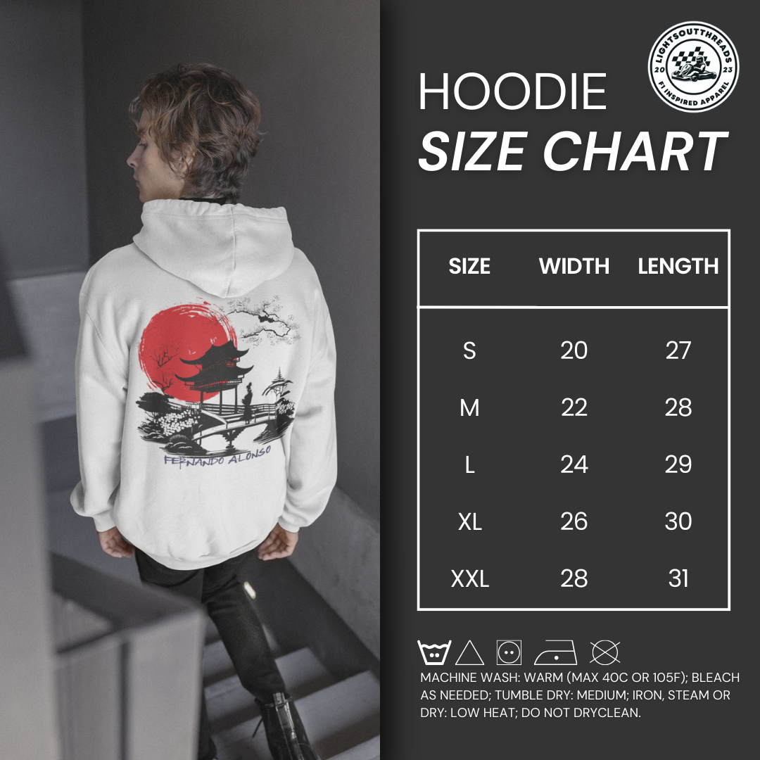 Fernando Alonso "Samurai Spirit" Hooded Sweatshirt