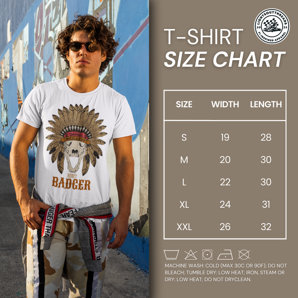 Daniel Ricciardo "Badger Spirit" Crew Tee