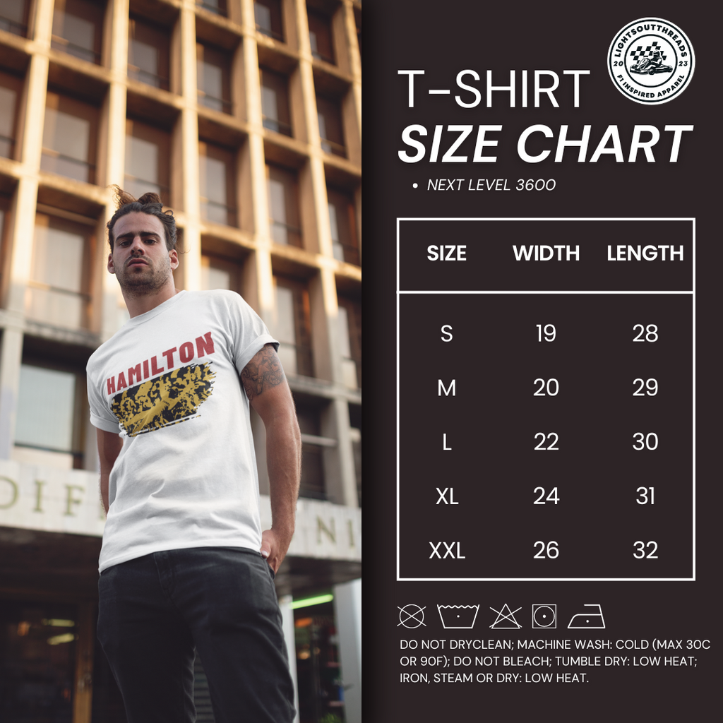 Lewis Hamilton "Rise Up" Unisex Crew Tee