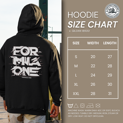 Formula One "Fan Favorite" Hooded Sweatshirt – Bold F1 Style, Everyday Comfort