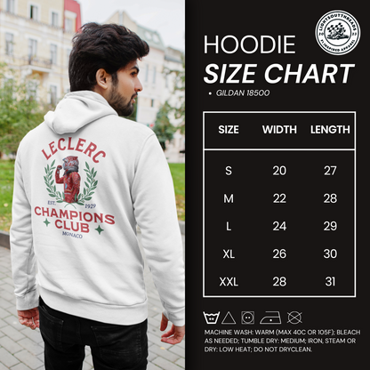 Charles Leclerc "Monaco" Hooded Sweatshirt