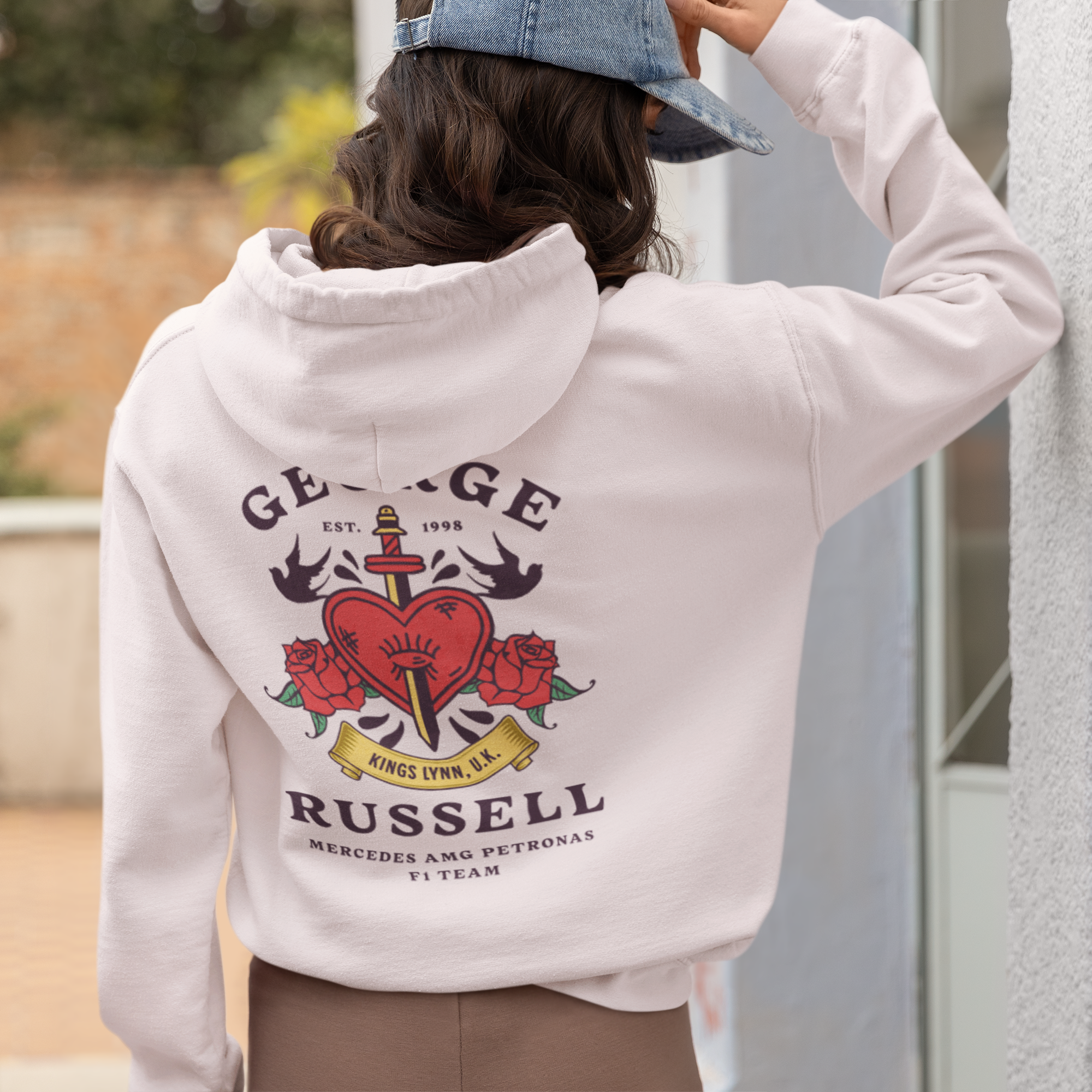 George Russell "Heartbreaker" Unisex College Hoodie