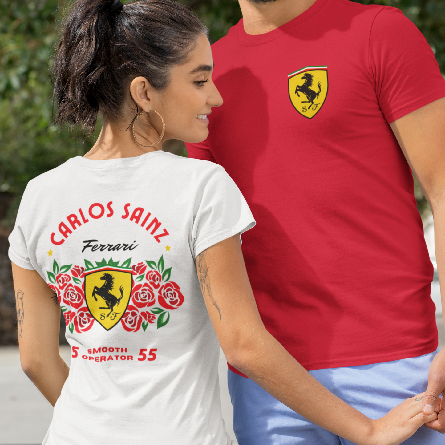 Carlos Sainz "Roses" Unisex T-Shirt