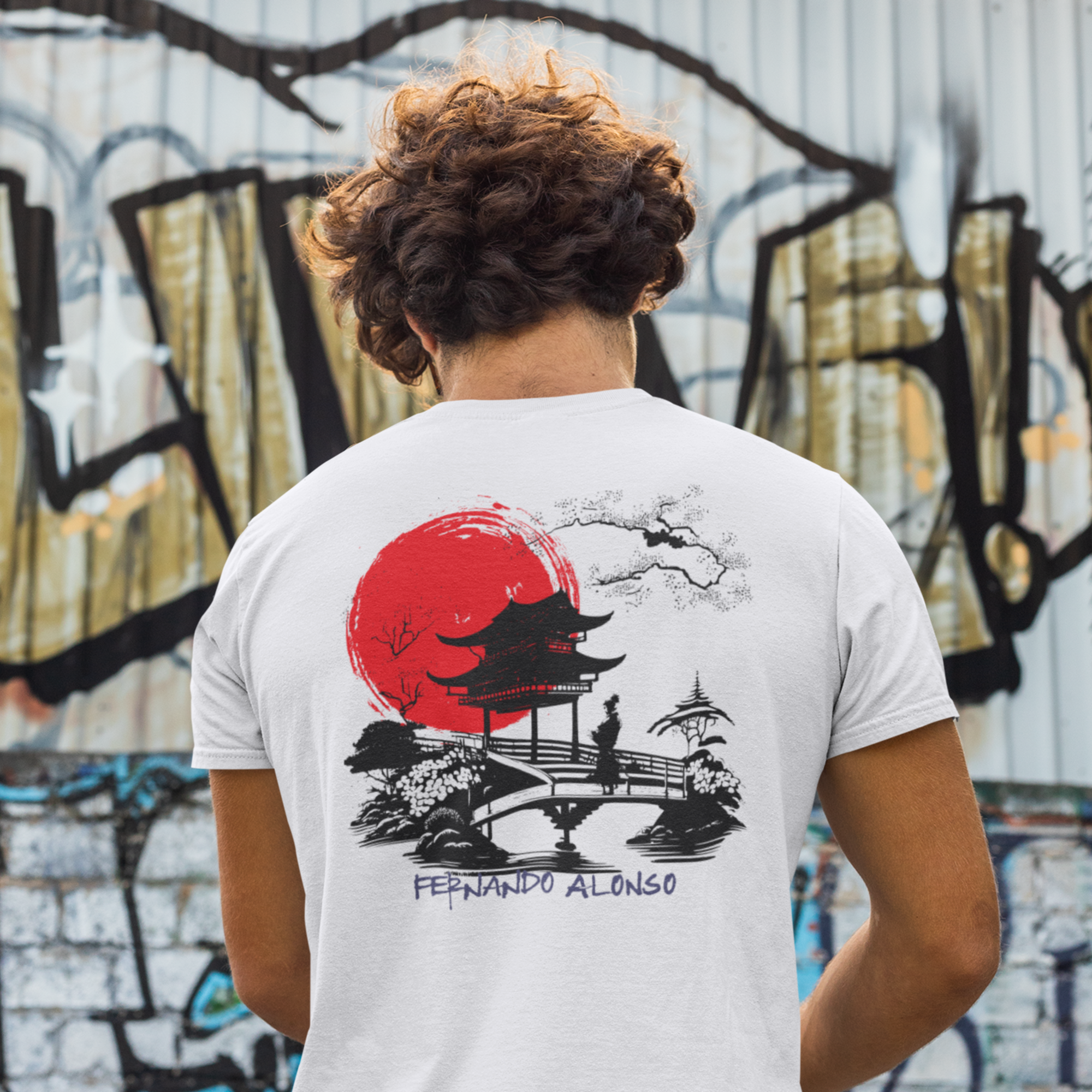 Fernando Alonso "Samurai Spirit" Unisex Crew Tee