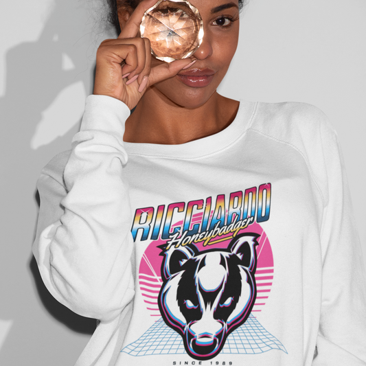 Daniel Ricciardo "Retro Badger" Unisex Crewneck Sweatshirt