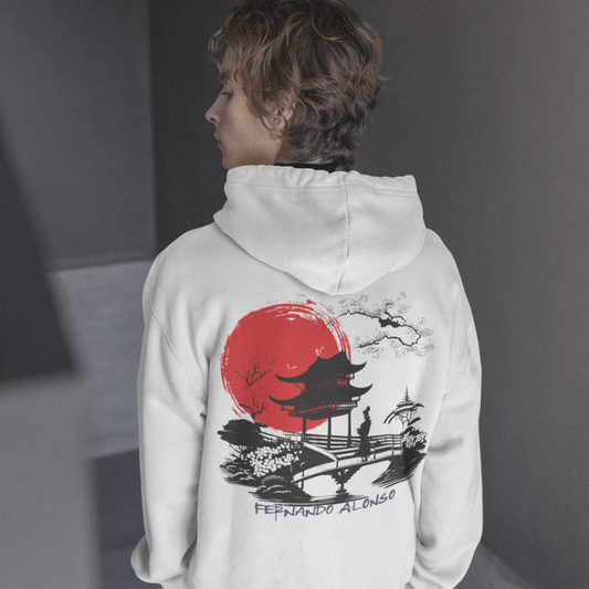 Fernando Alonso "Samurai Spirit" Hooded Sweatshirt