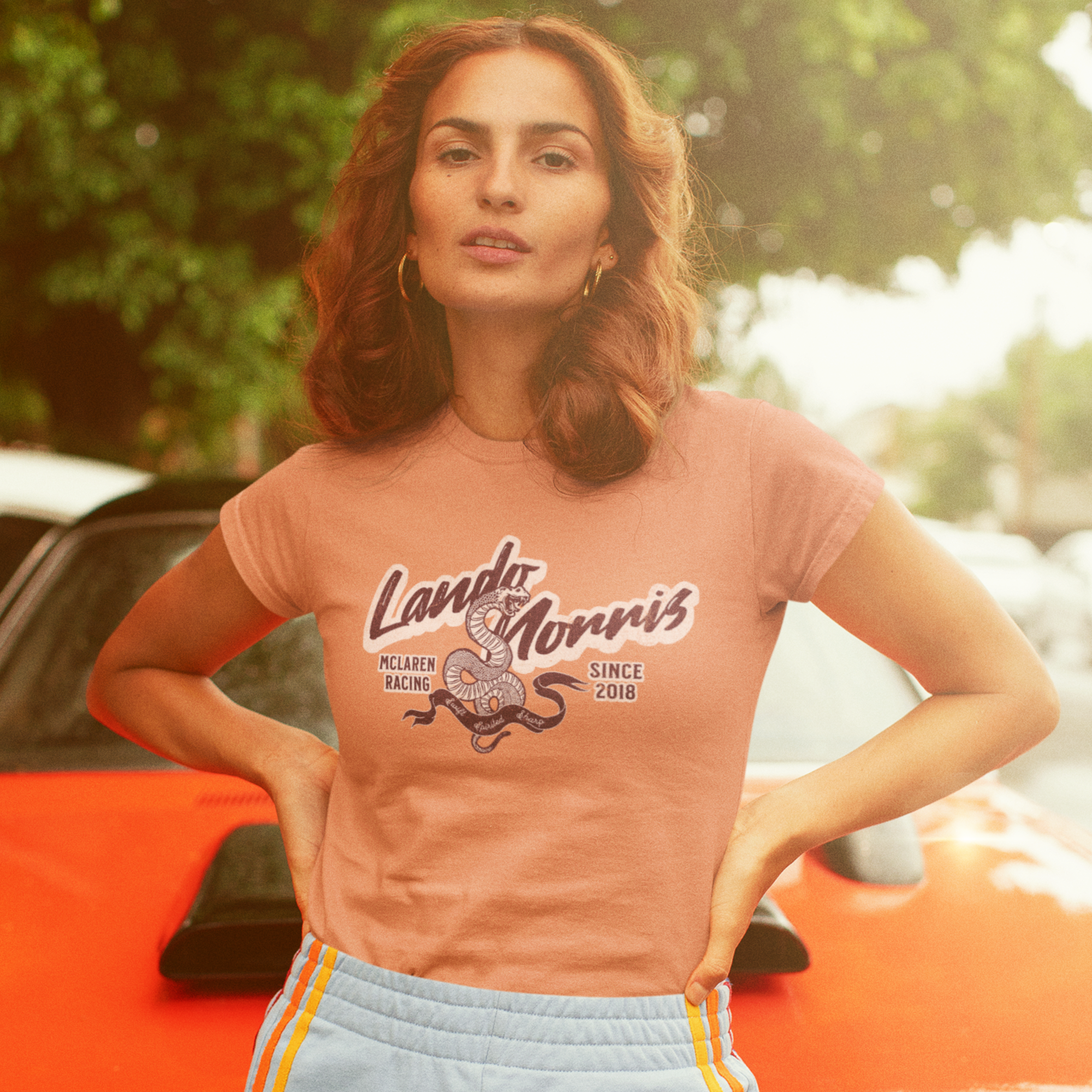 Lando Norris "Retro Venom" Unisex Tee