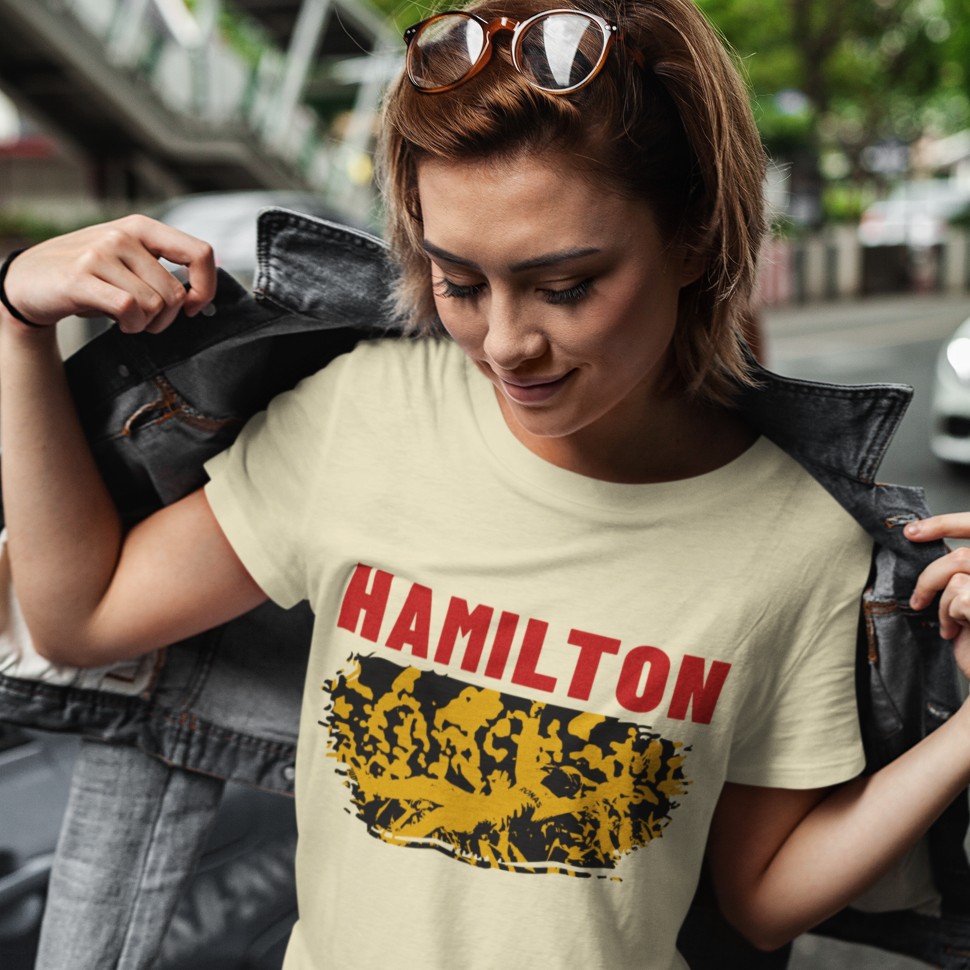 Lewis Hamilton "Rise Up" Unisex Crew Tee