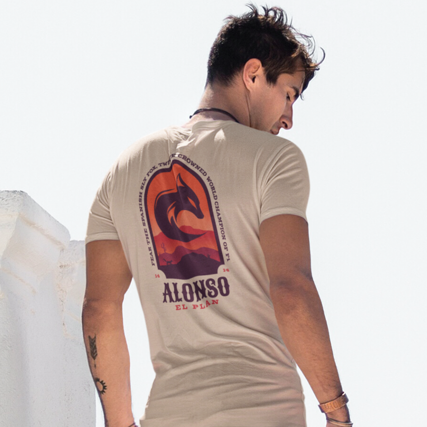 Fernando Alonso "Sunset Glory" Unisex Tee