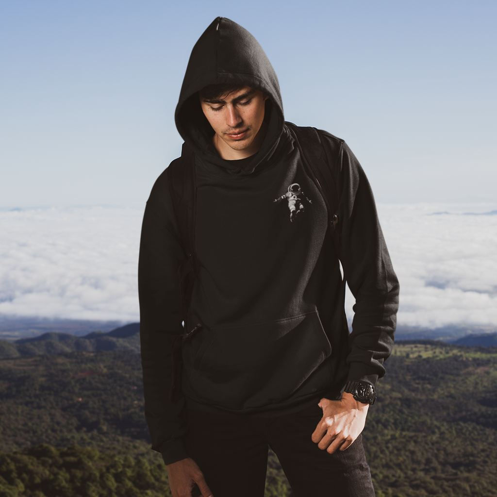 Daniel Ricciardo "Badger in Space" Unisex Hooded Sweatshirt – Bold, Adventurous, Iconic