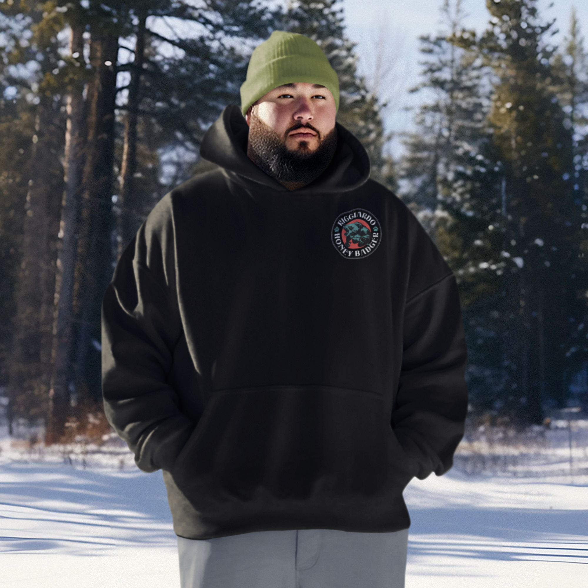 Daniel Ricciardo "Fearless" Unisex Hoodie – Bold Honey Badger Spirit