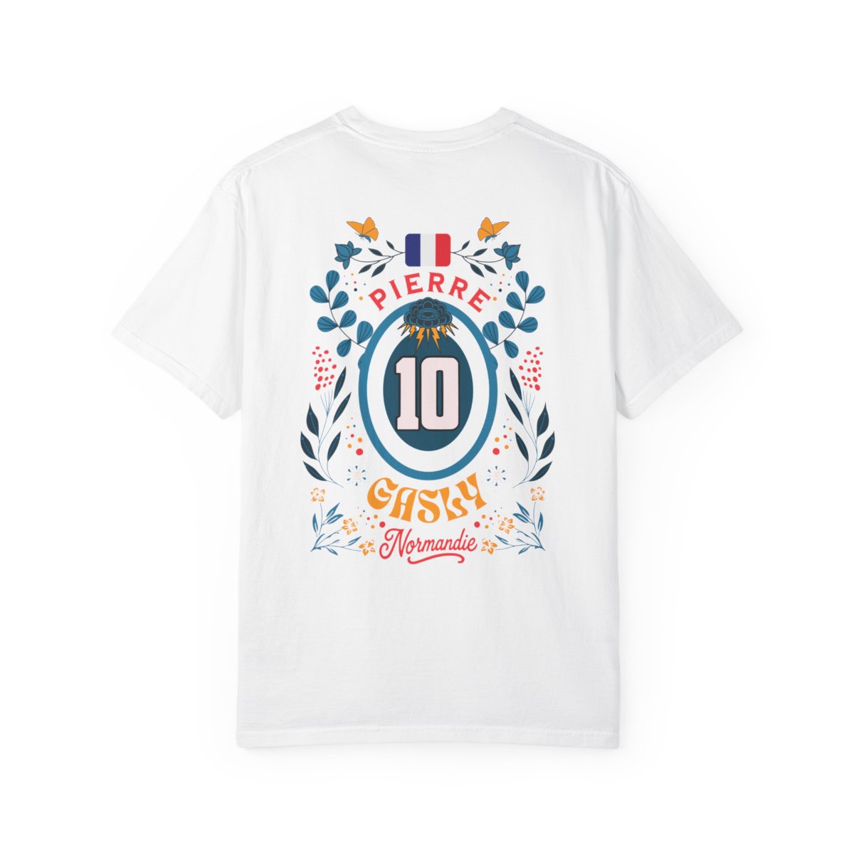 Pierre Gasly “Normandie” T-Shirt - French Heritage Racing Graphic